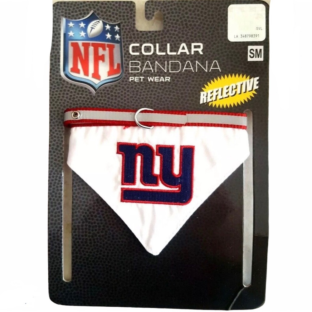 NFL New York Giants Small Dog Collar Bandana